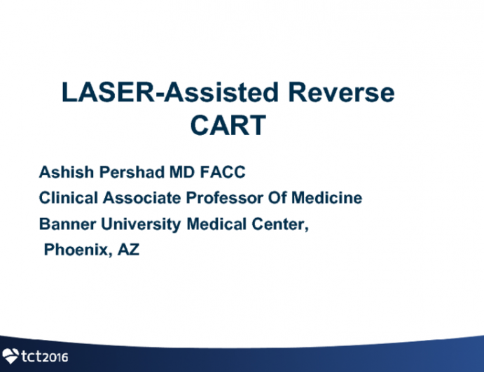 Case #2: Laser-Assisted Reverse CART