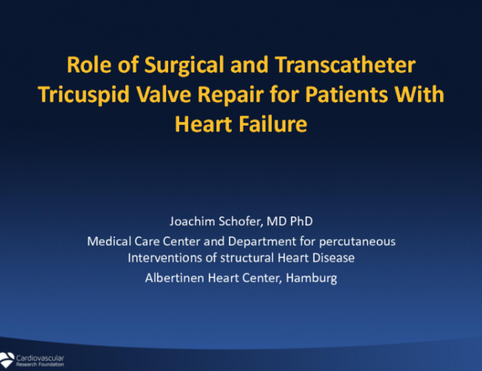 Role of Surgical and Transcatheter Tricuspid Valve Repair for Patients With Heart Failure