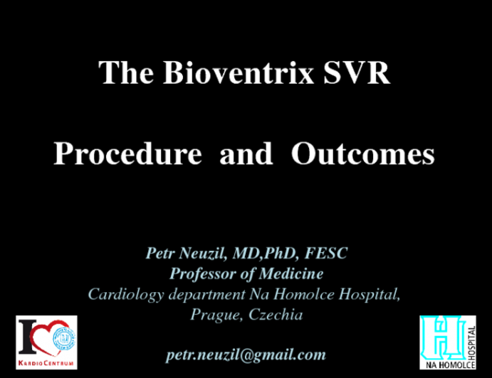 The Bioventrix SVR Procedure and Outcomes