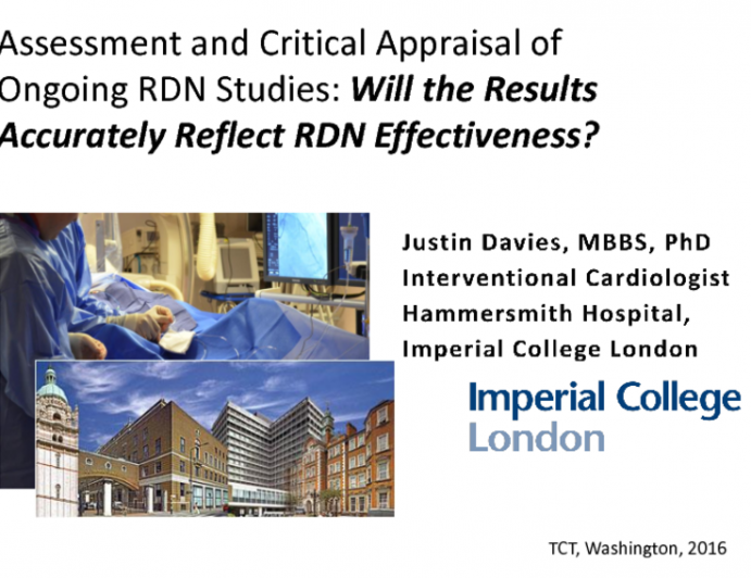 Assessment and Critical Appraisal of Ongoing RDN Studies: Will the Results Accurately Reflect RDN Effectiveness?