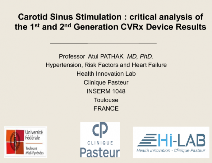 Carotid Sinus Stimulation: Critical Analysis of the 1st and 2nd Generation CVRx Device Results