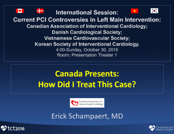 Canada Presents: How Did I Treat This Case?