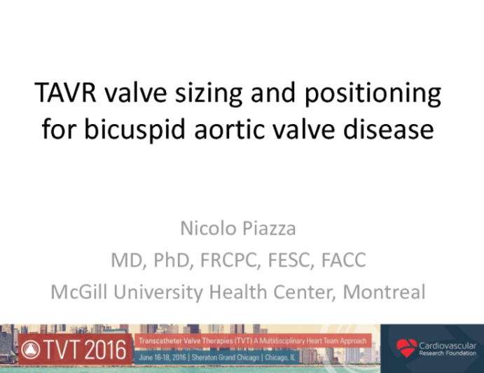 TAVR Valve Sizing and Positioning for Bicuspid Aortic Valve Disease: Is Undersized and Supraannular Best?