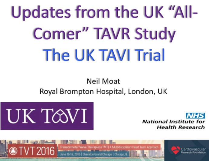 Updates From the UK All-Comer TAVR Study