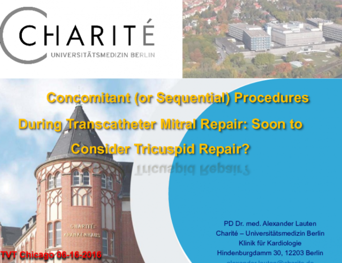 Concomitant (or Sequential) Procedures During Transcatheter Mitral Repair: Soon to Consider Tricuspid Repair?