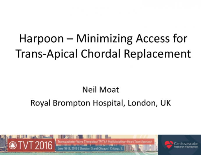 Harpoon: Minimizing Access for Transapical Chordal Replacement