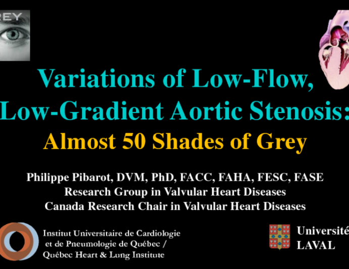 Variations of Low Flow: Low-Gradient AS  Almost, 50 Shades of Gray!