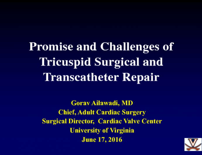 The Promise and Challenges of Tricuspid Surgical and Transcatheter Repair