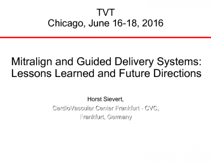 Mitralign and Guided Delivery Systems: Lessons Learned and Future Directions