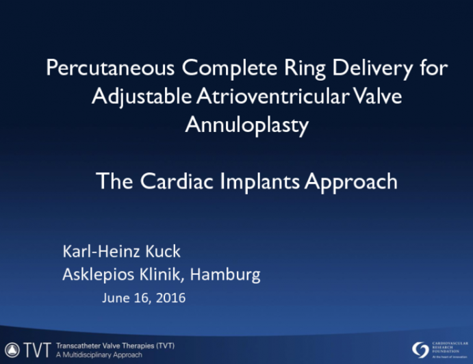 Cardiac Implant Complete Ring