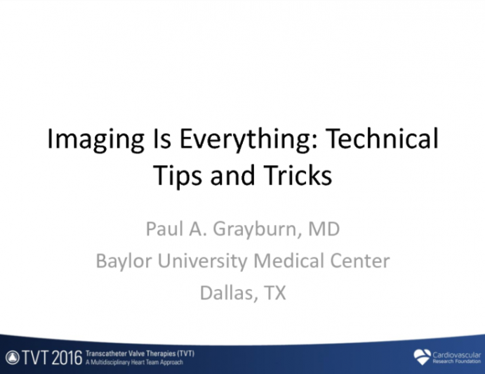 Imaging Is Everything: Technical Tips and Tricks