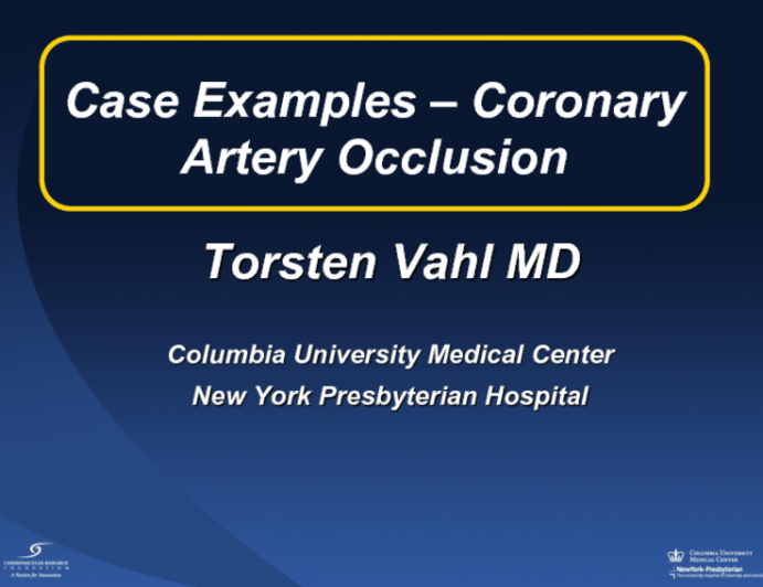 Aspects of Managing the Coronary Artery Preservation: Case Presentation (Two Examples)