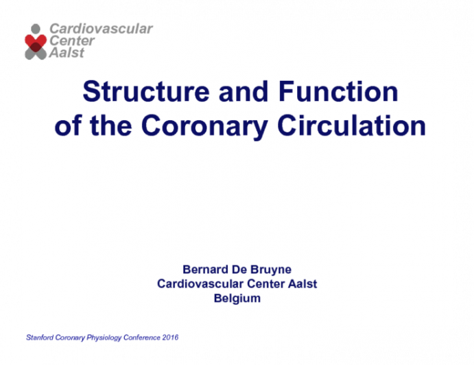 Structure and Function of the Coronary Circulation