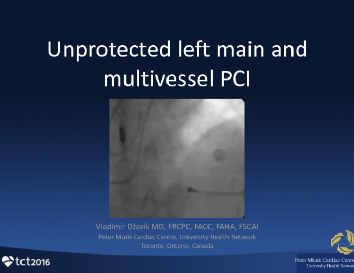 Unprotected Left Main and Multivessel Transradial PCI
