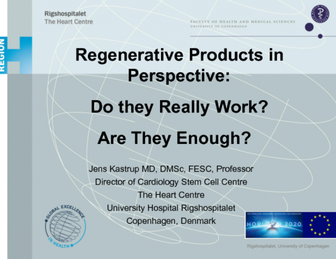 Regenerative Products In Perspective: Do They Really Work? Are They Enough?