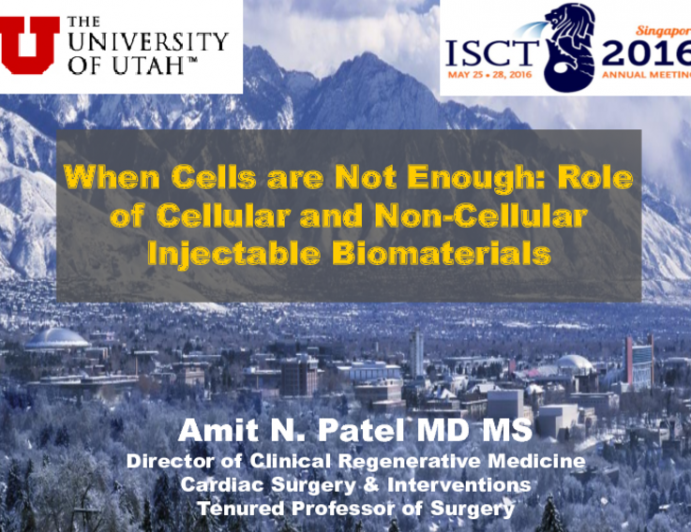 When Cells are Not Enough: Role of Cellular and Non-Cellular Injectable Biomaterials