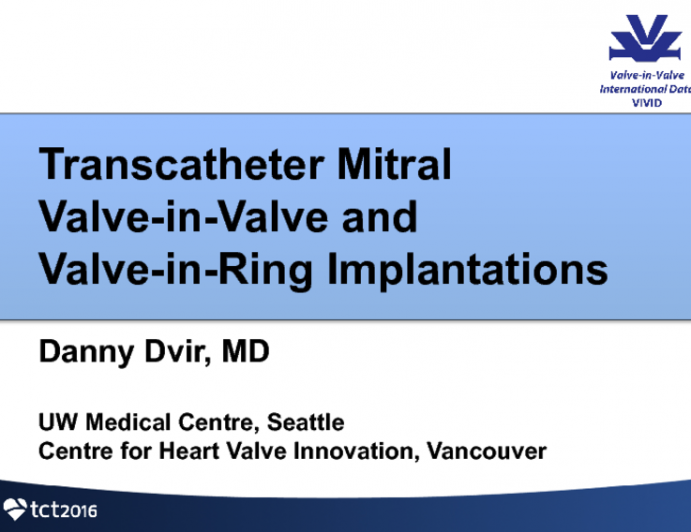 Transcatheter Valve Replacement for Mitral Bioprosthetic Valve Failures: Multicenter VIVID Registry Results