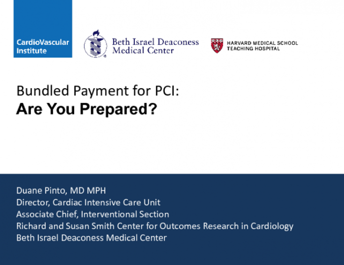 Bundle Payment for PCI: Are You Prepared?