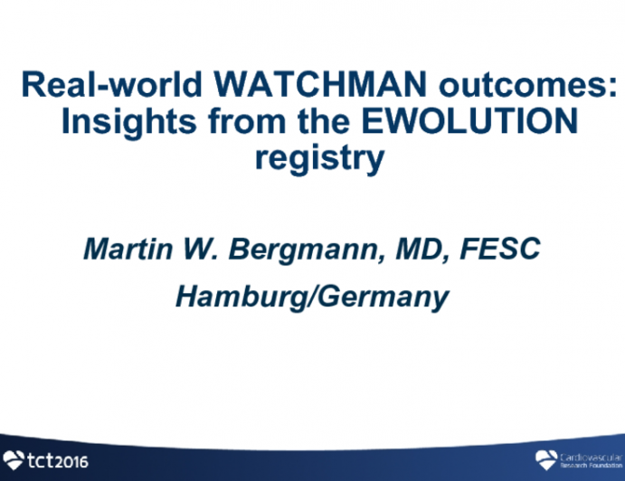 Real-world Watchman Outcomes: Insights From the EWOLUTION European Registry