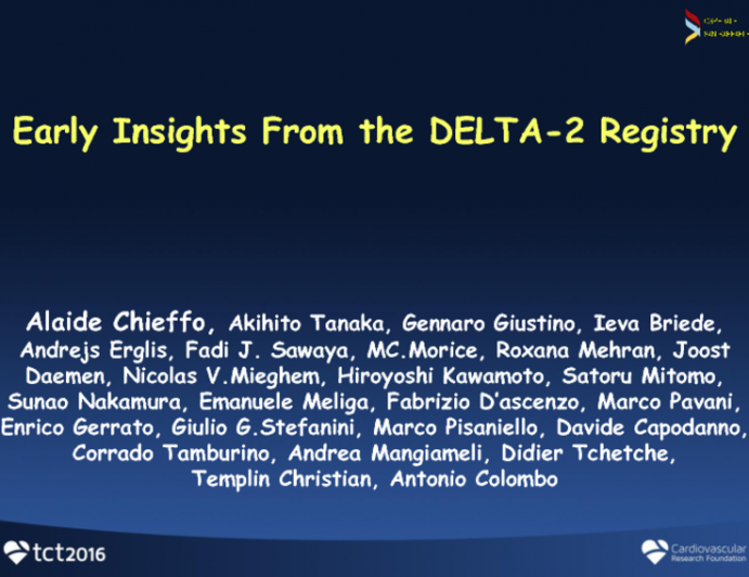 Early Insights From the DELTA-2 Registry