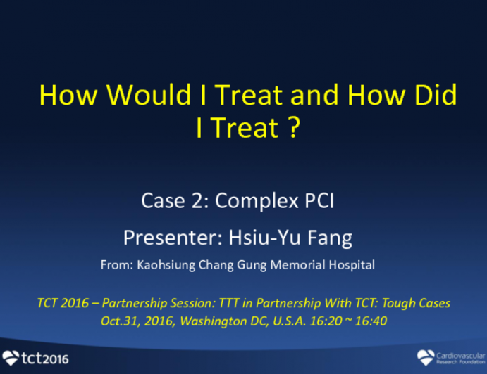 Case 2: Complex PCI