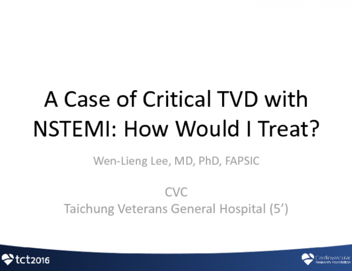 Case 3: Heavily Calcified Vessel