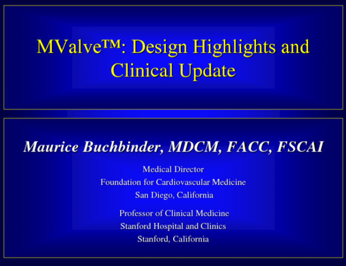 M-Dock: Design and Clinical Trial Updates