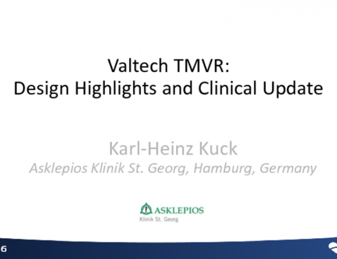 Valtech TMVR: Design Development Update