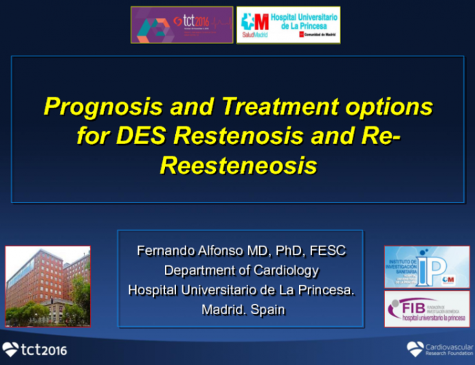 Prognosis and Treatment Options for DES Restenosis and Re-restenosis