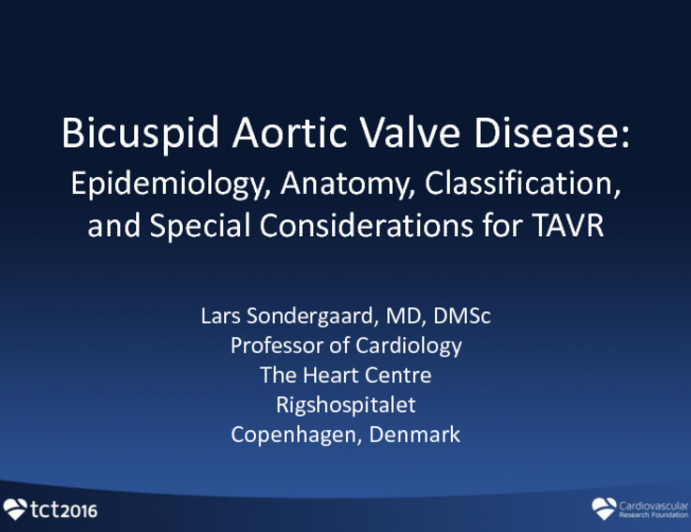 Bicuspid Aortic Valve Disease: Epidemiology, Anatomy, Classification, and Special Considerations for TAVR