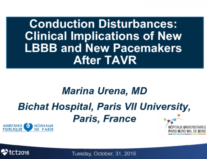 Complications 4. Conduction Disturbances: Clinical Implications of New LBBB and New Pacemakers After TAVR