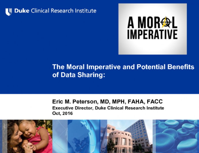 The Moral Imperative and Potential Benefits of Data Sharing: Journalist Perspective