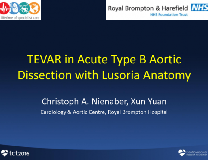 Management Strategies For Complicated Acute Type B Dissection: Case ...