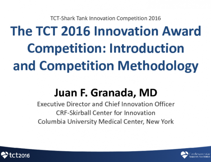 Introduction: Shark Tank Innovation Competition 2016