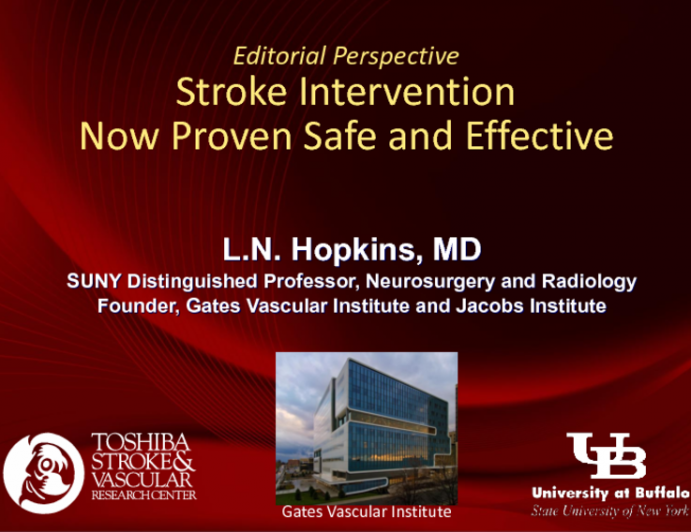 Editorial Perspective: Interventional Stroke Intervention