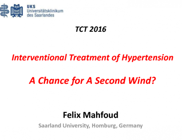 Editorial Perspective: Interventional Treatment of Hypertension: A Chance for A Second Wind?
