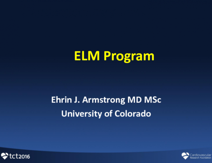 ELM Professional Development Presentation and Discussion