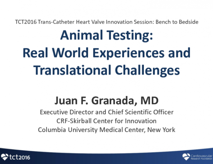 Animal Testing: “Real-World” Experiences and Translational Challenges