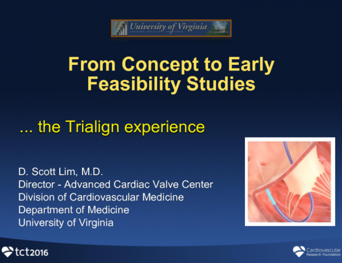Lessons Learned from Early FIH/EFS Trials: Tricuspid Valve Repair Technologies