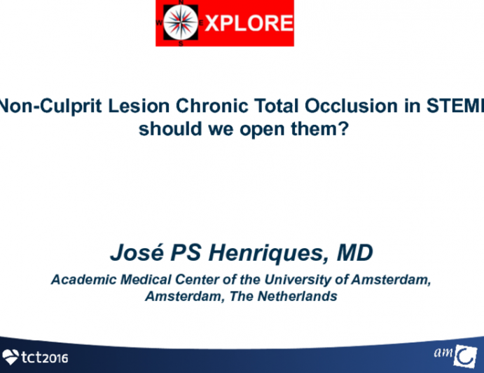 Non-Culprit Lesion Chronic Total Occlusions in STEMI: Should We Open Them?