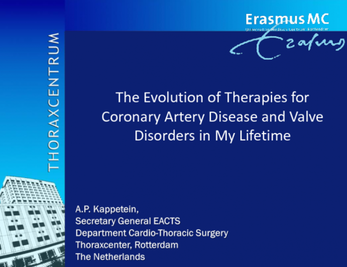 The Evolution of Therapies for Coronary Artery Disease and Valve Disorders in My Lifetime