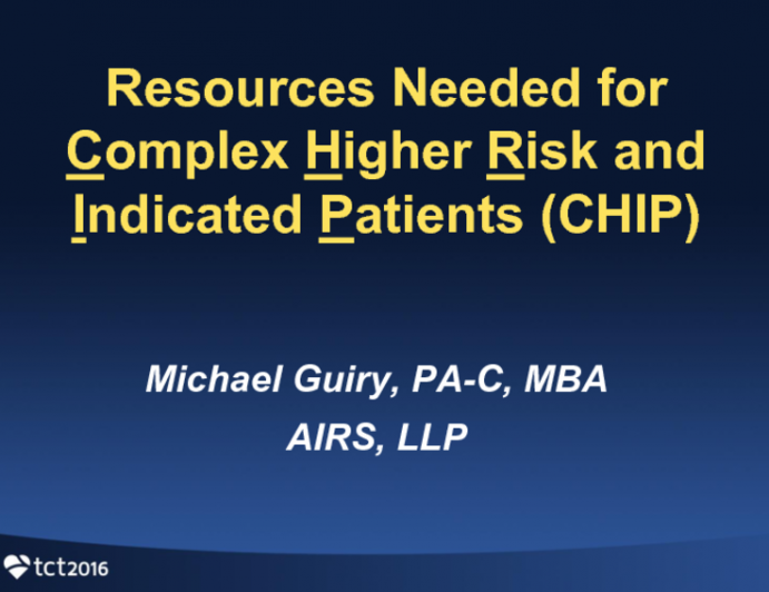 Resources Needed for CHIP