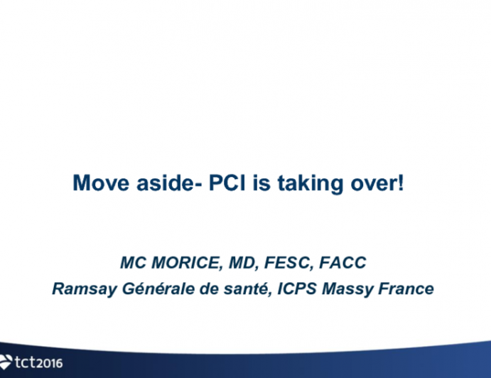 Debate: Move Aside - PCI is Taking Over!