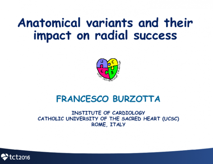 Anatomical Variants and Their Impact on Radial Success