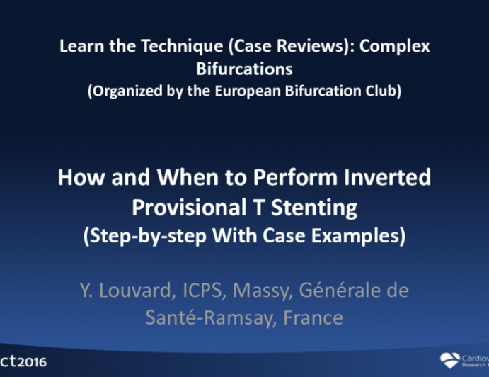 How and When to Perform Inverted Provisional T Stenting (Step-by-step With Case Examples)