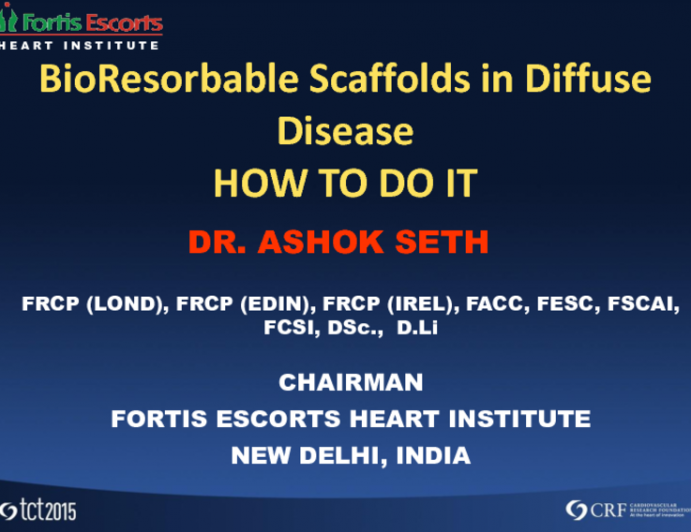 Case Presentations: Bioresorbable Scaffolds in Diffuse Disease – How to Do It