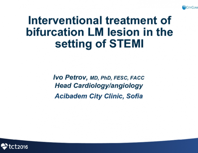 Bulgaria Presents: A Case of Left Main PCI in a Patient With ACS