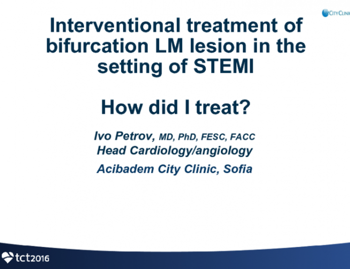 Bulgaria Presents: How Did I Treat This Patient?