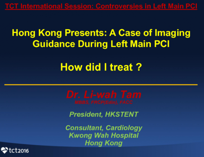 Hong Kong Presents: How Did I Treat This Patient?