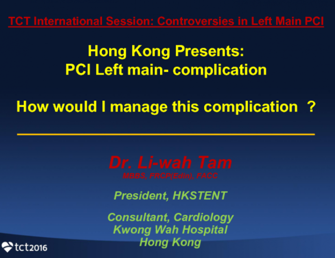 Hong Kong Presents: How Would I Manage This Complication?